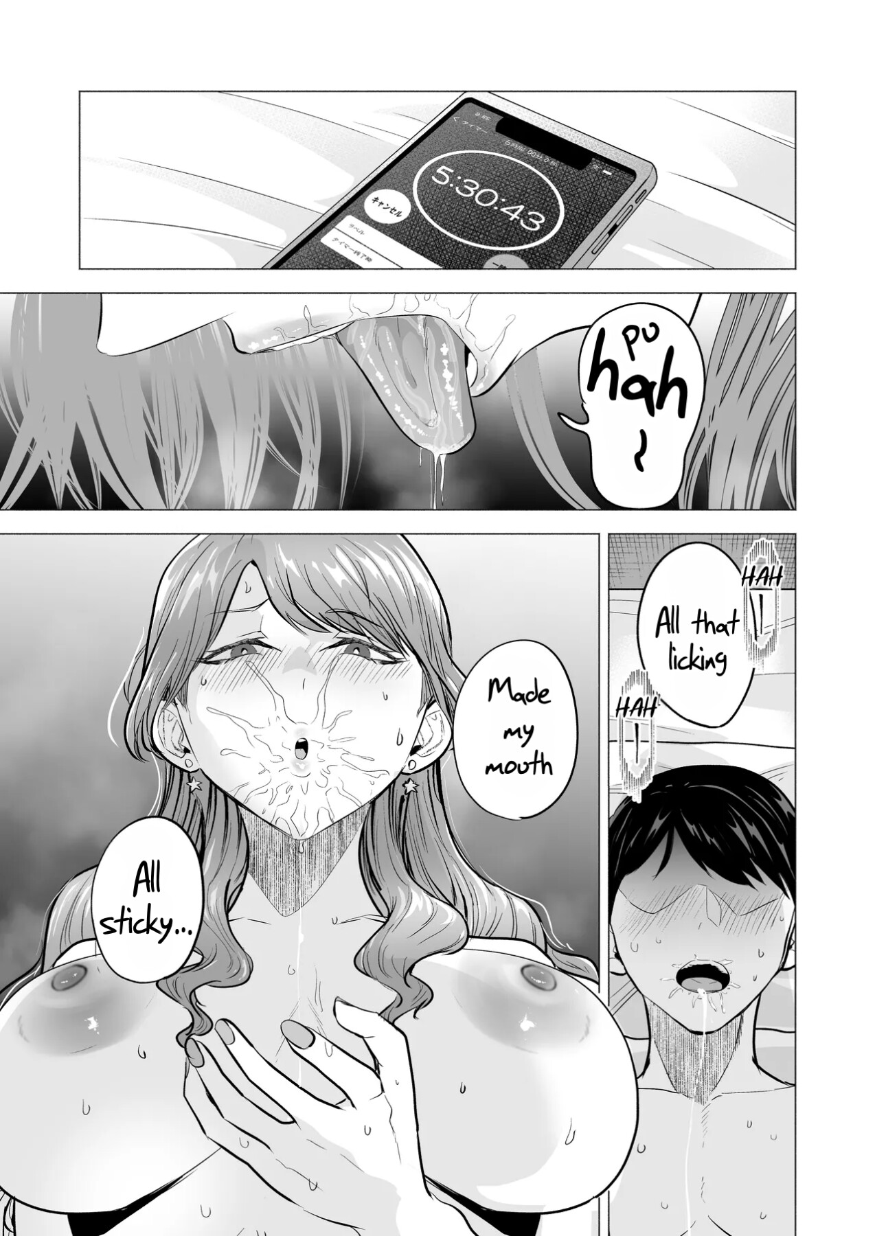Hentai Manga Comic-I Called an Escort Service, and My Old Classmate Showed Up - Day 6 of Polynesian Sex-Read-18
